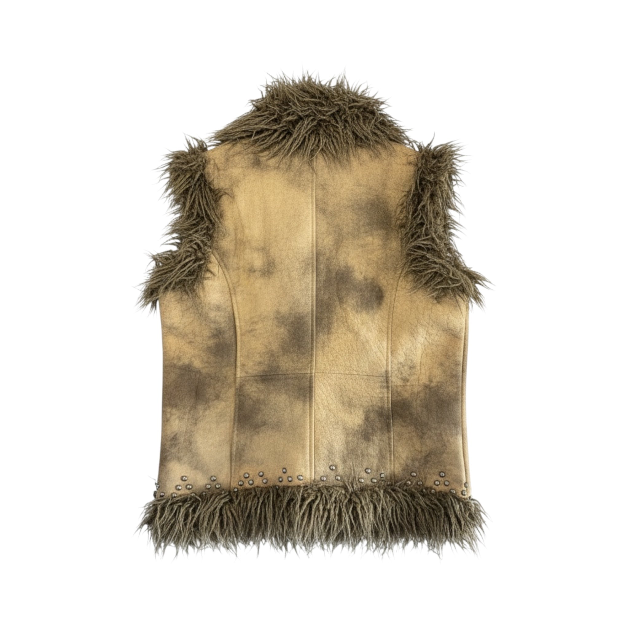 Montanaco - Kamizelka futrzana - jak nowa