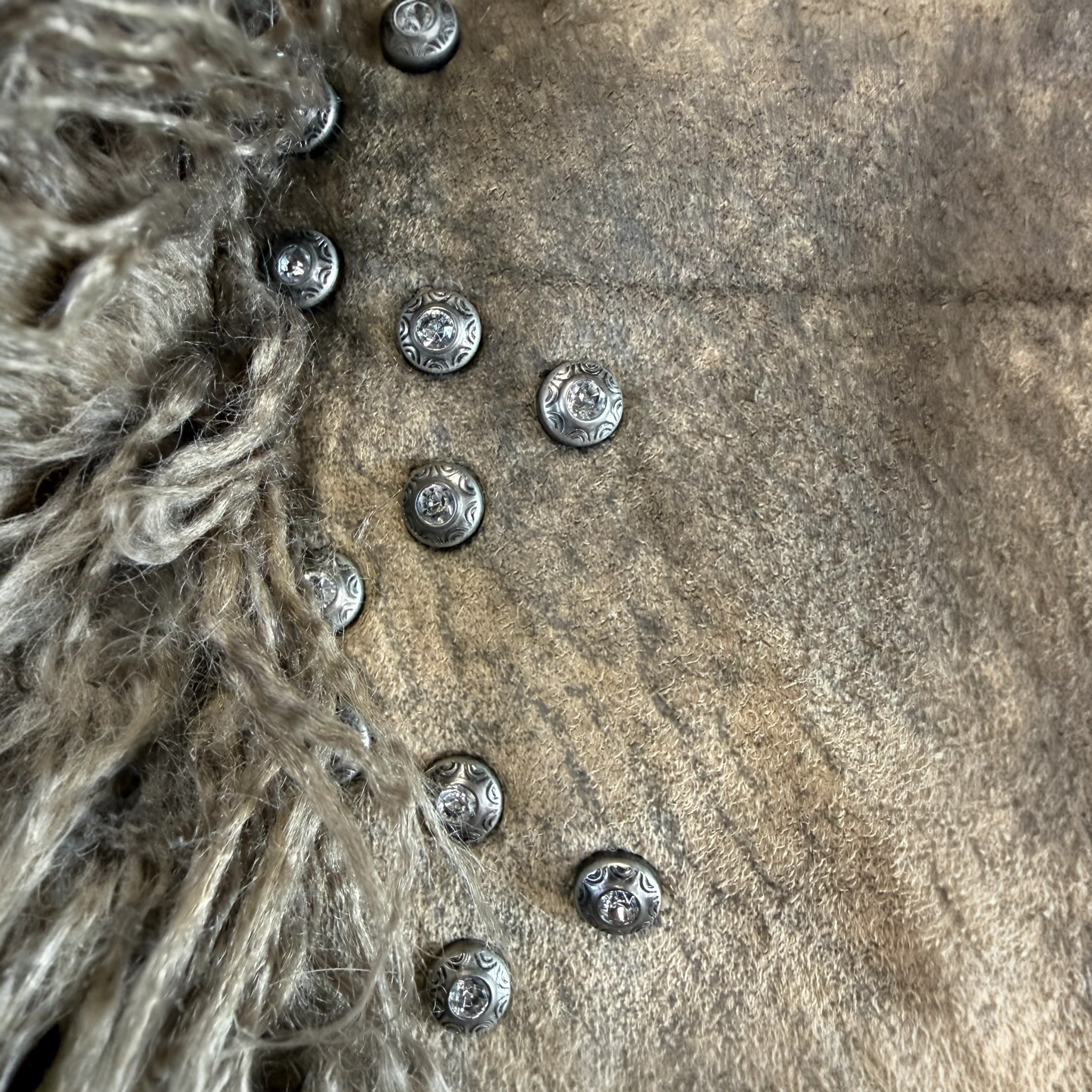 Montanaco - Kamizelka futrzana - jak nowa