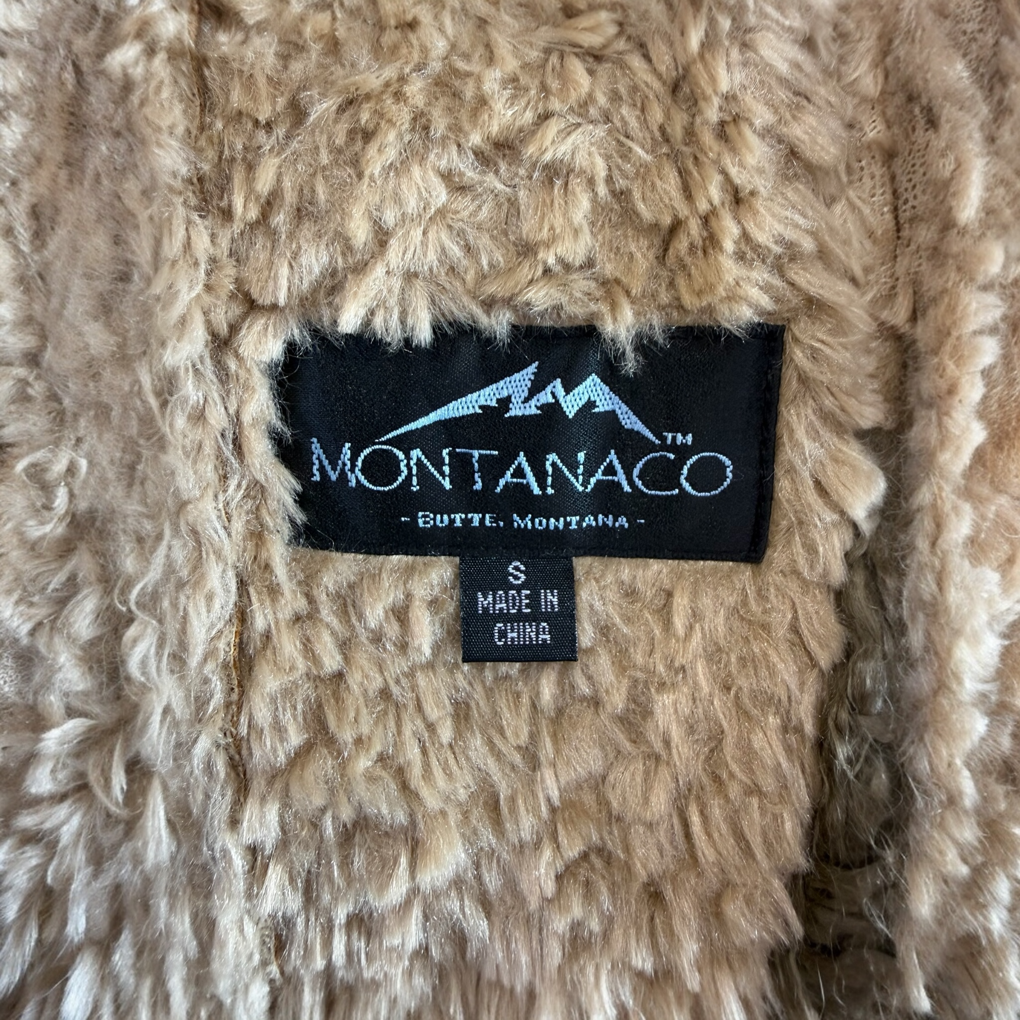 Montanaco - Kamizelka futrzana - jak nowa