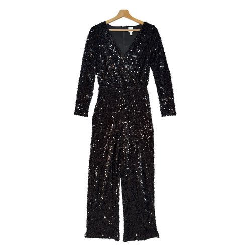 H&M sequin jumpsuit XS