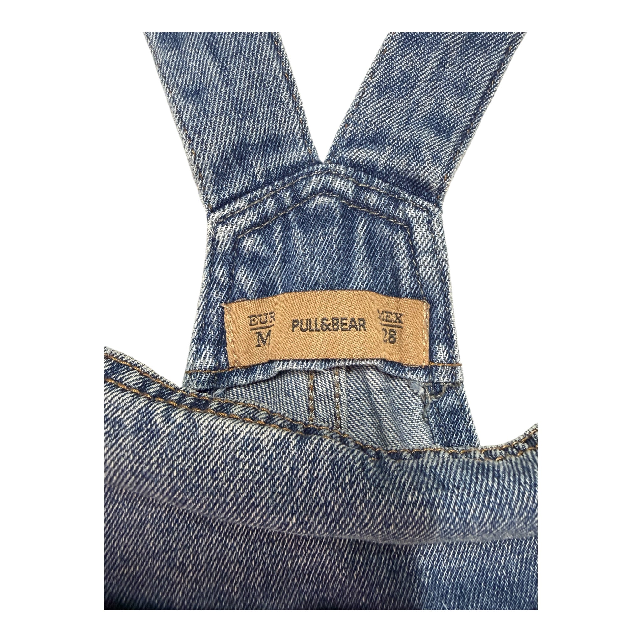 PULL&BEAR ogrodniczki jeansowe M