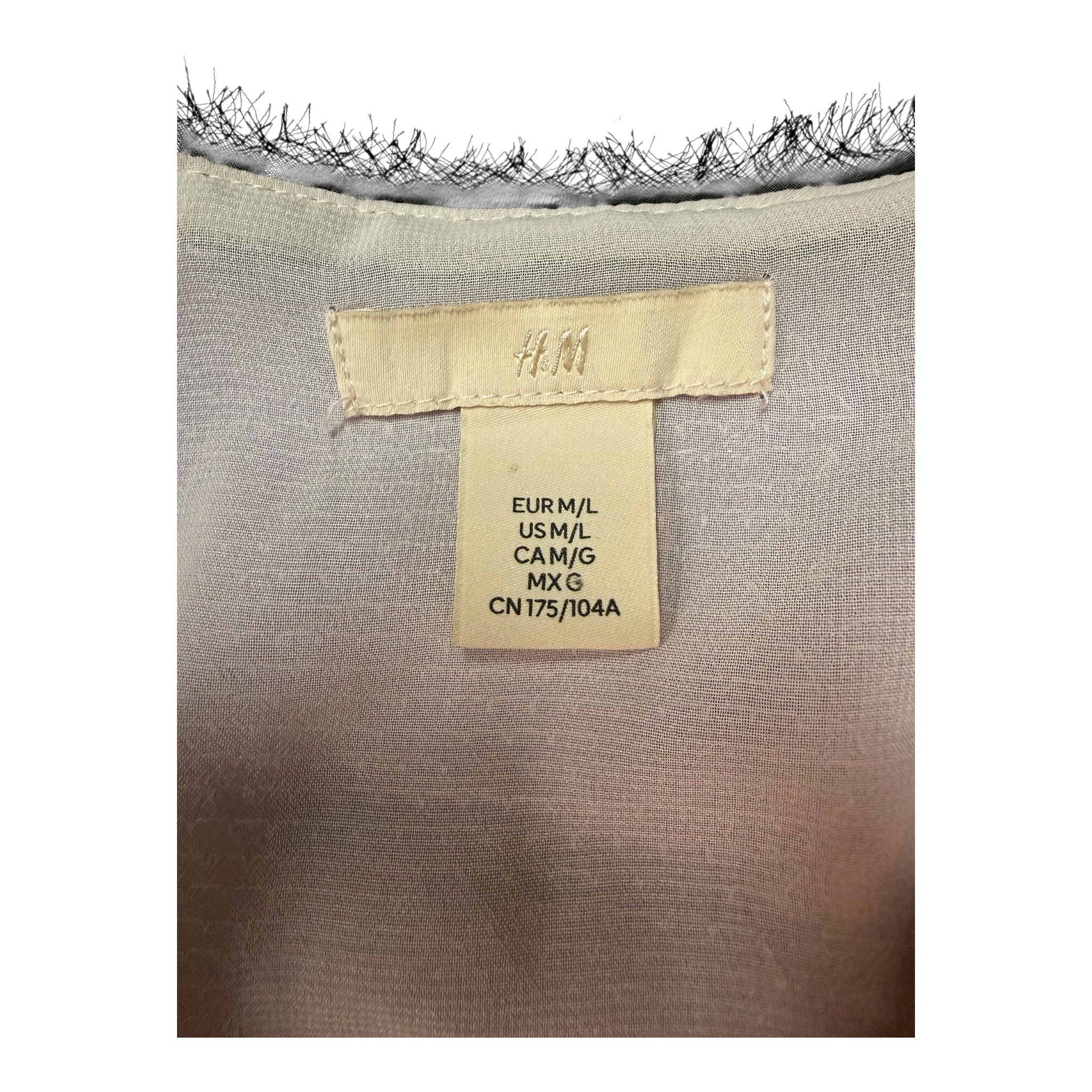 H&M cekinowa sukienka/tunika M/L