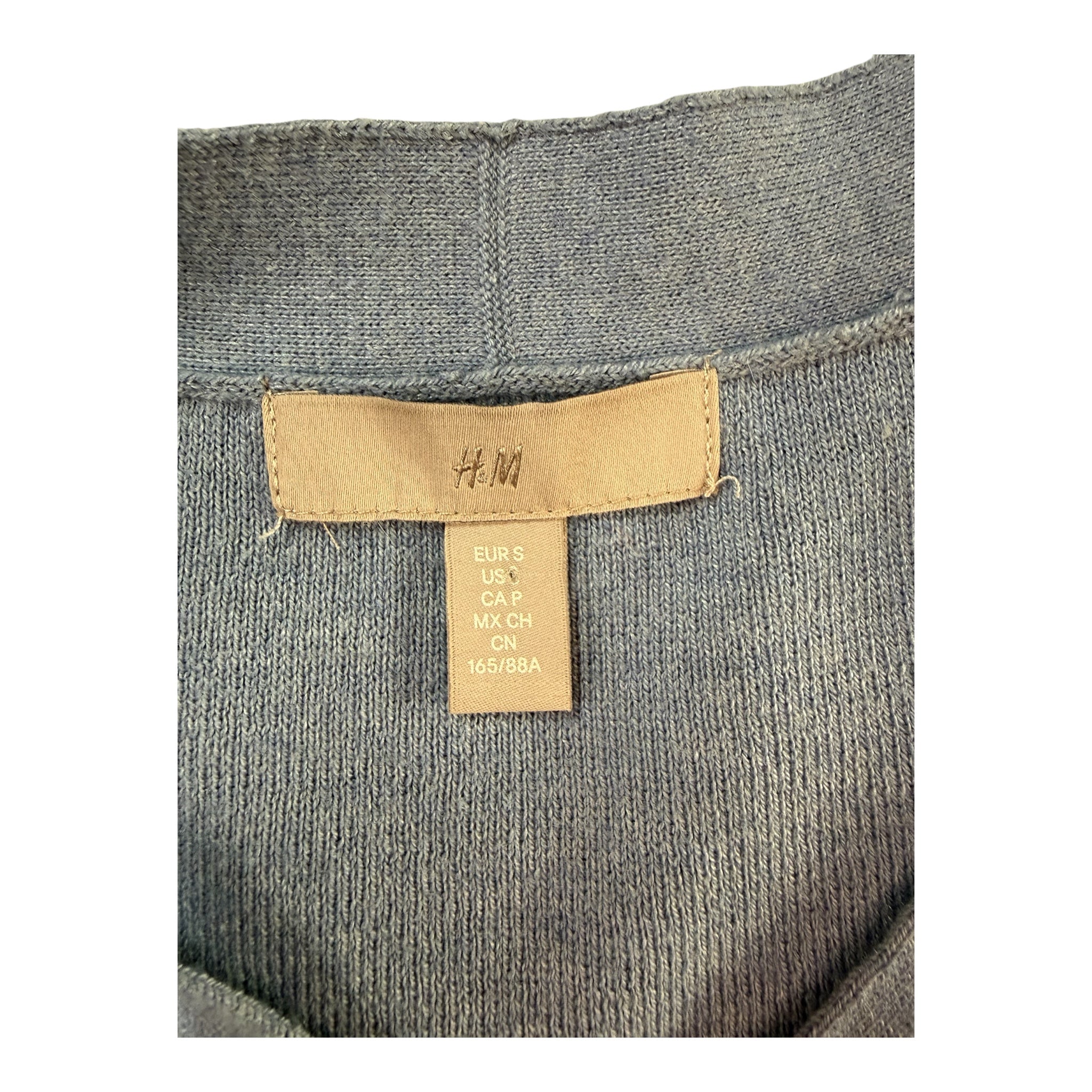 H&M dzianiniowy komplet XS/S