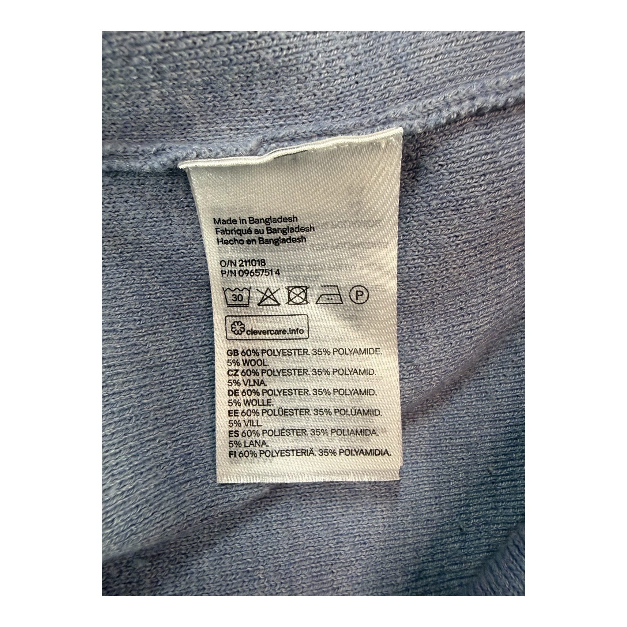 H&M dzianiniowy komplet XS/S