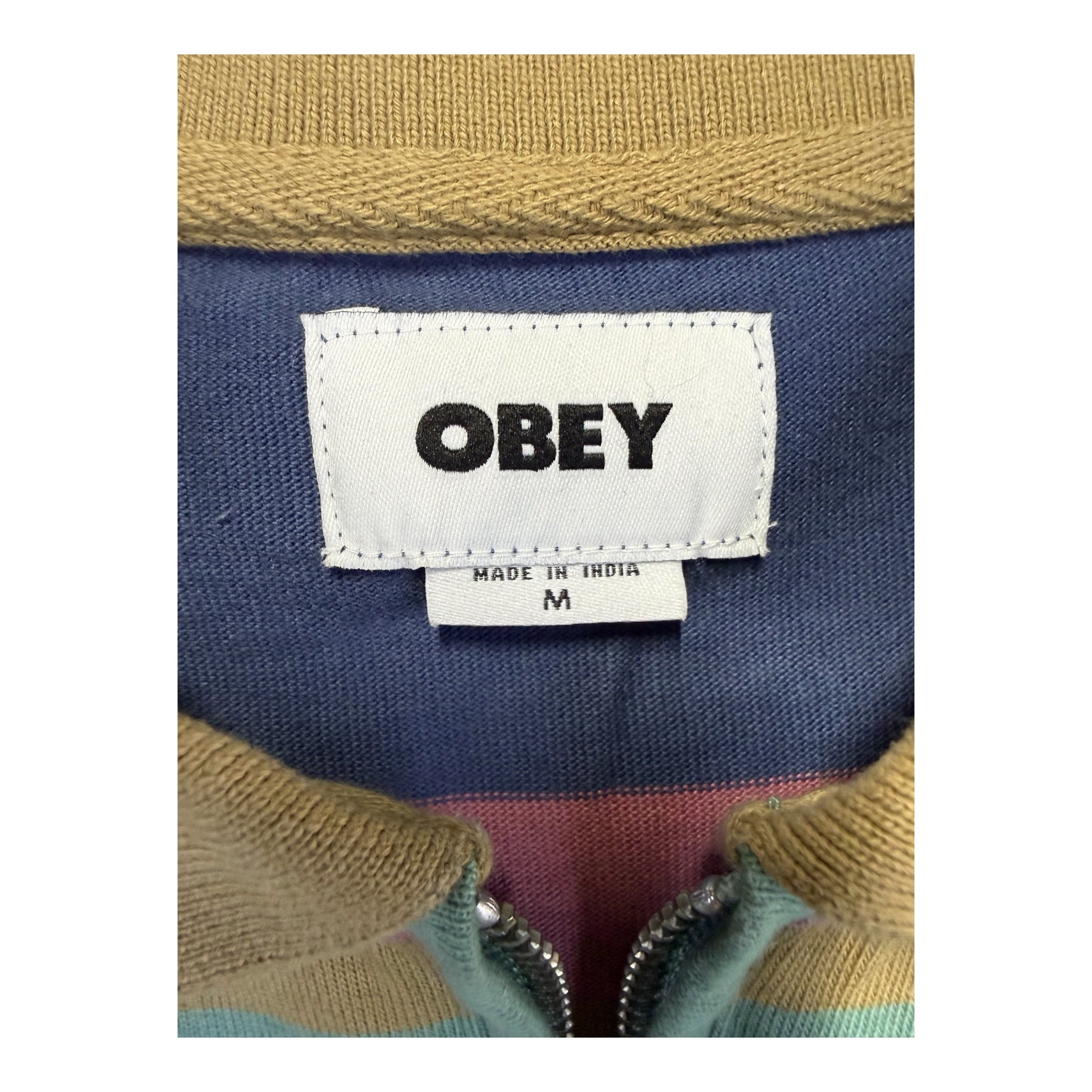 OBEY longsleeve polo M