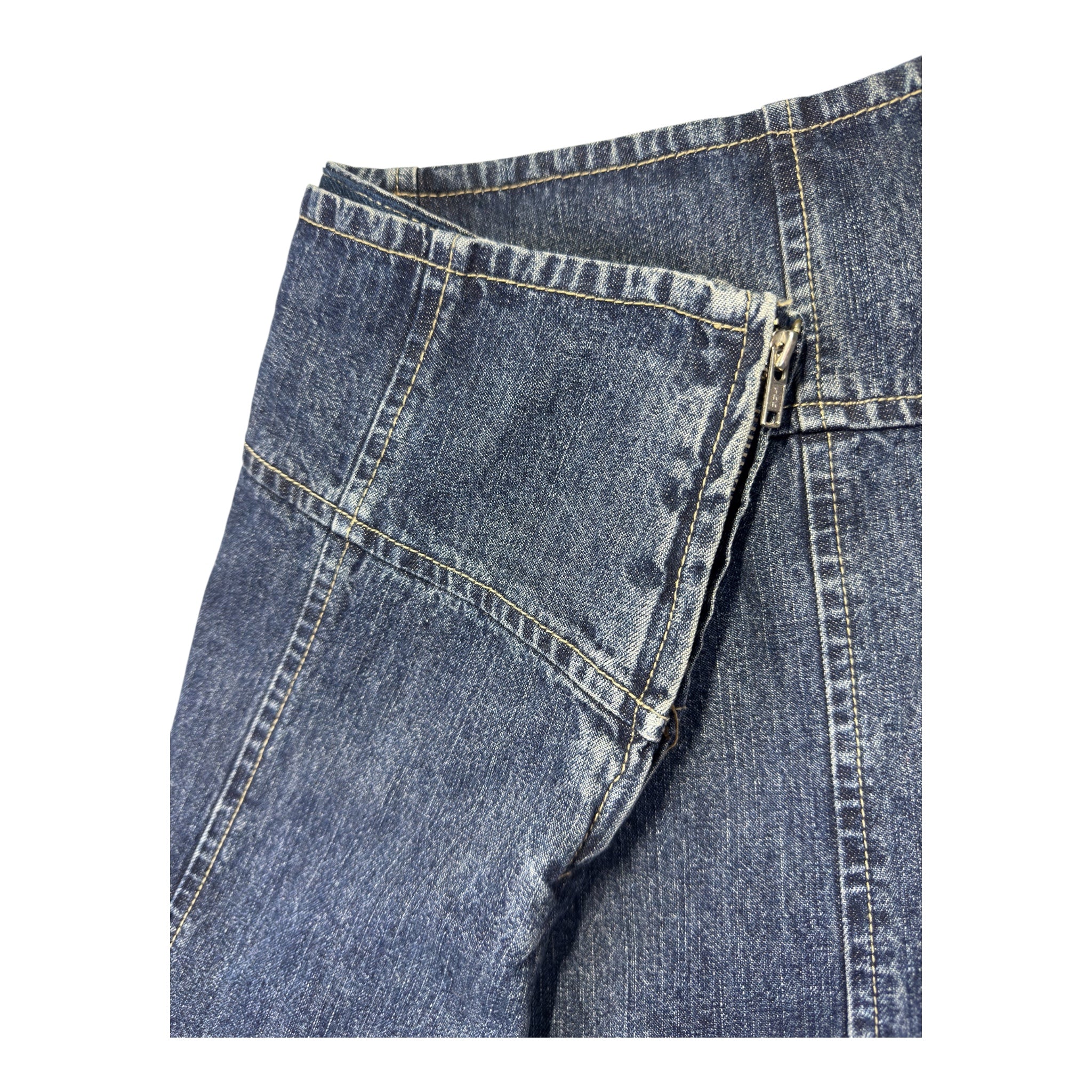 LIZ&CO. spódnica jeansowa maxi 12UK