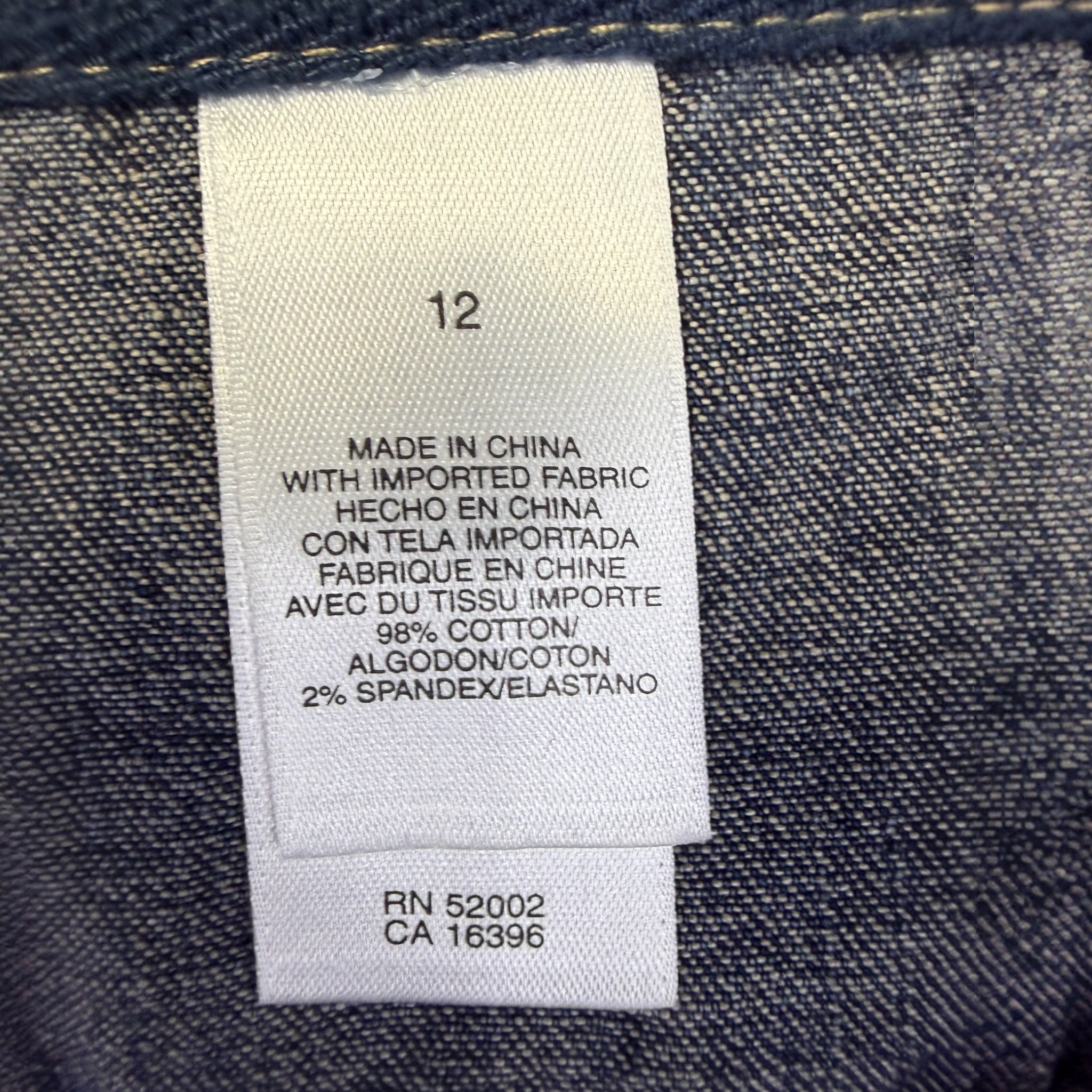 LIZ&CO. spódnica jeansowa maxi 12UK