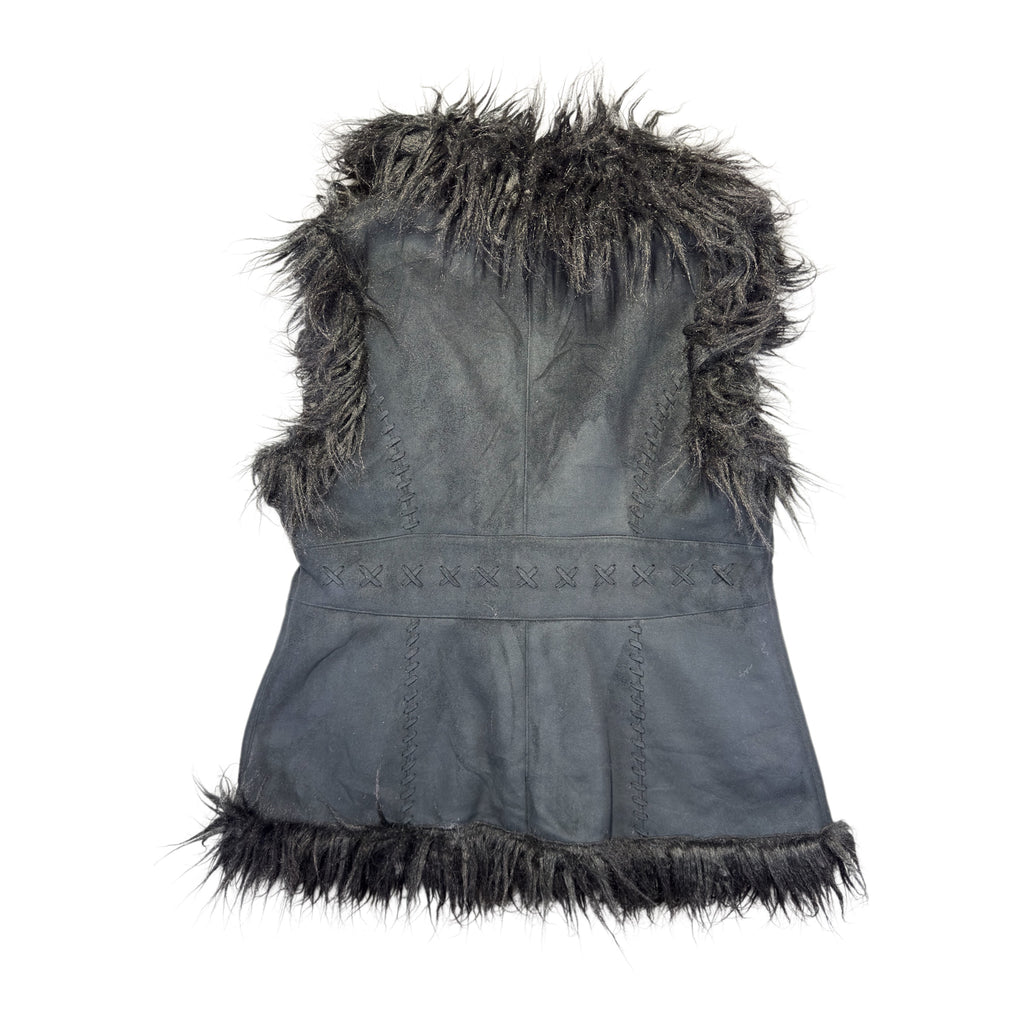 RANCHO ESTANCIA fur waistcoat XL