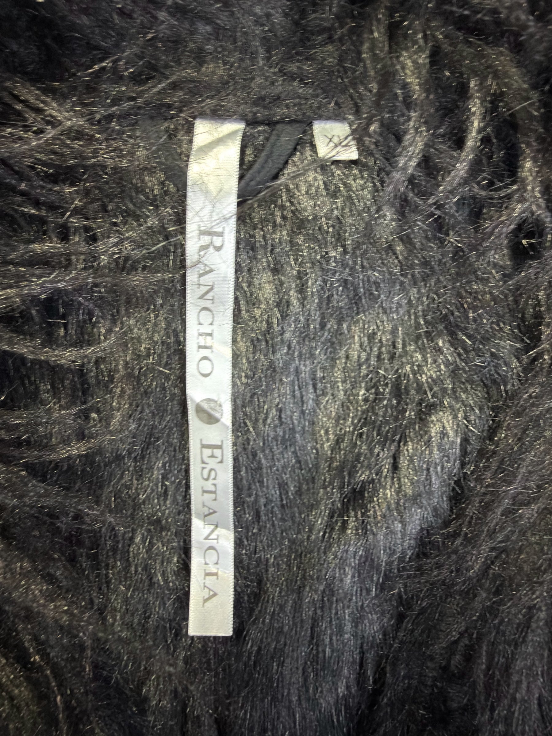 RANCHO ESTANCIA bezrękawnik futrzany XL