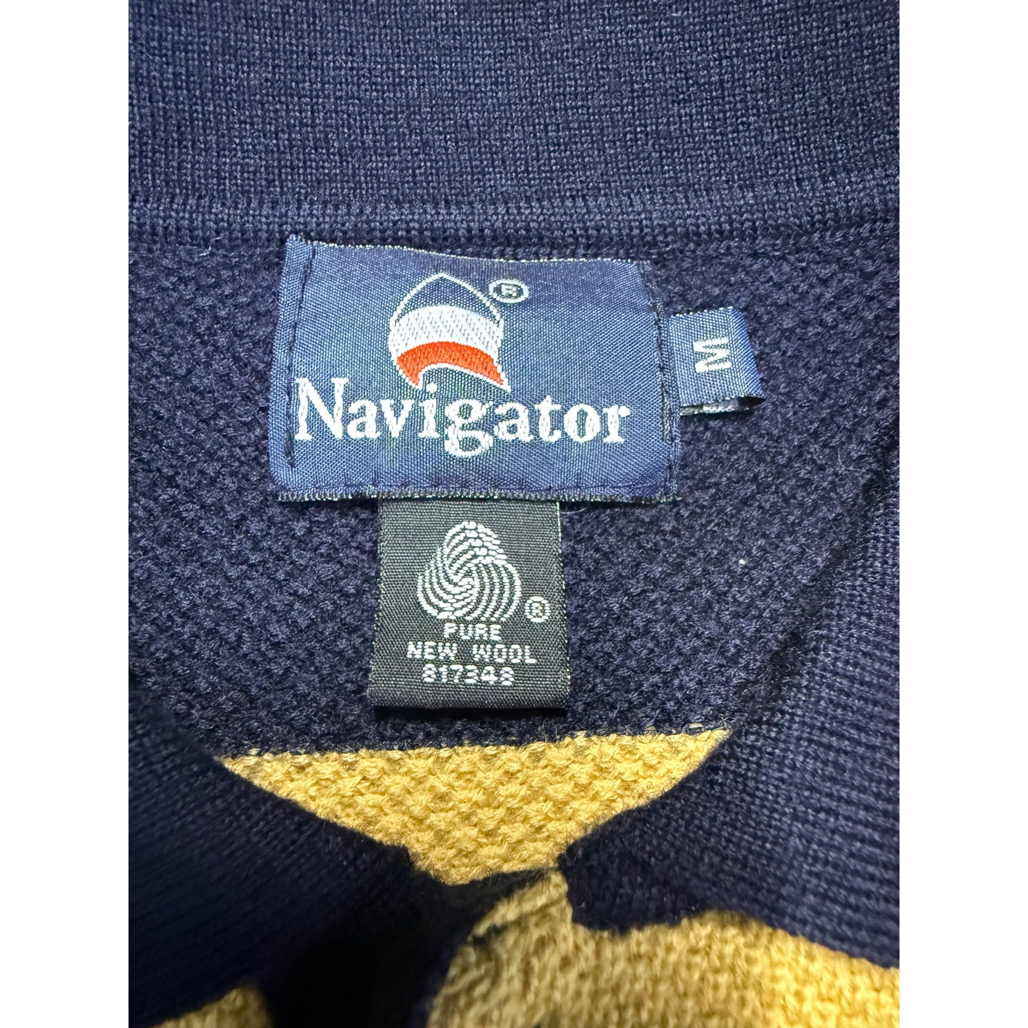 NAVIGATOR sweter 100% wełna M