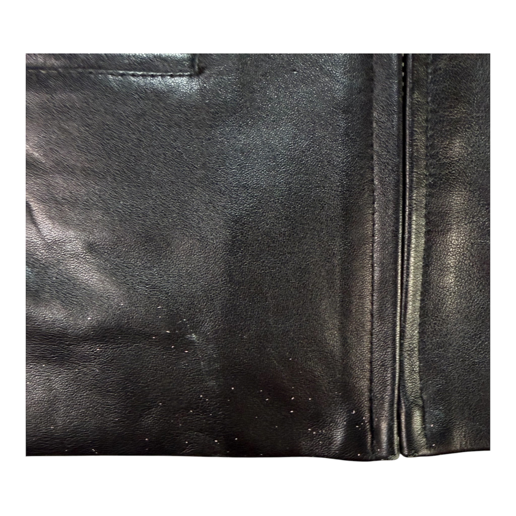 MARGARET GODFREY skórzana kamizelka 8