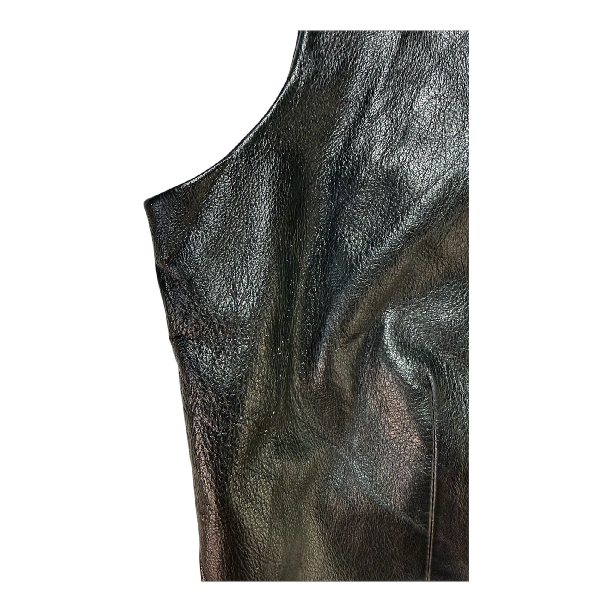 MARGARET GODFREY skórzana kamizelka 8