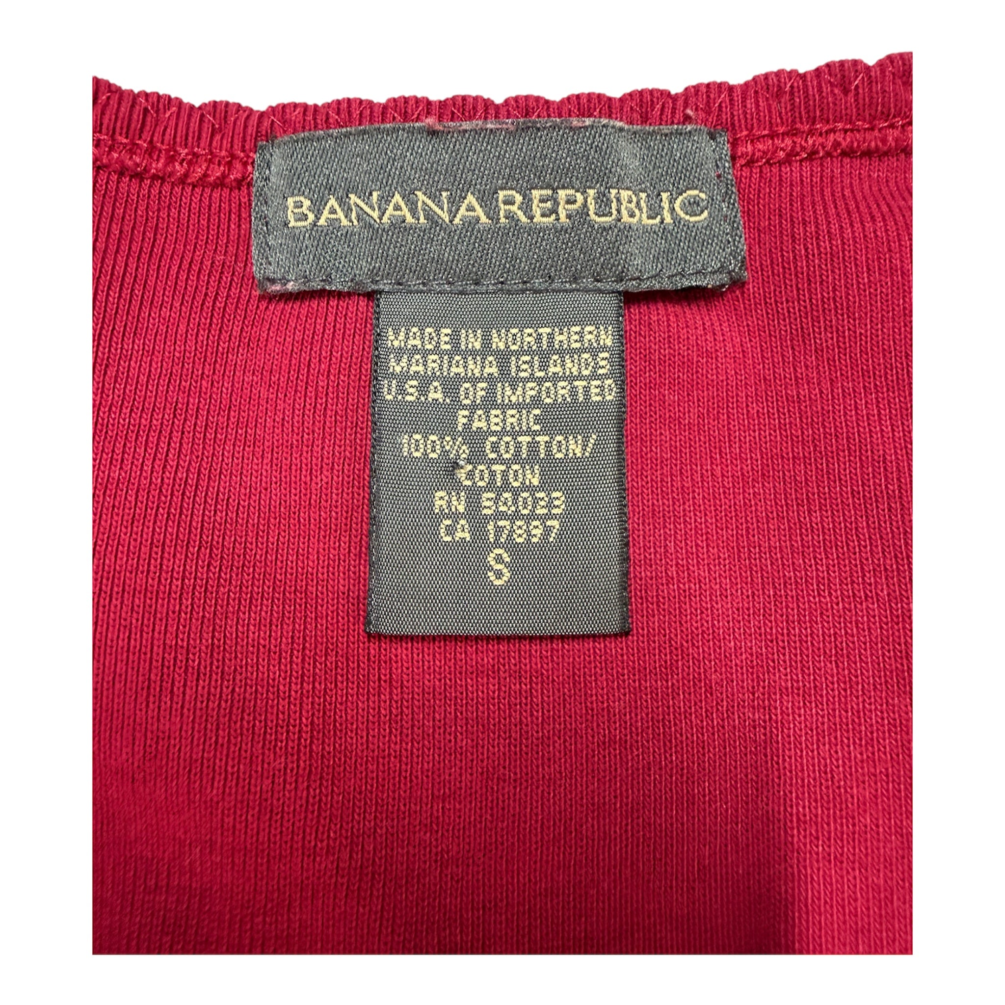 BANANA REPUBLIC longsleeve S 100% bawełna