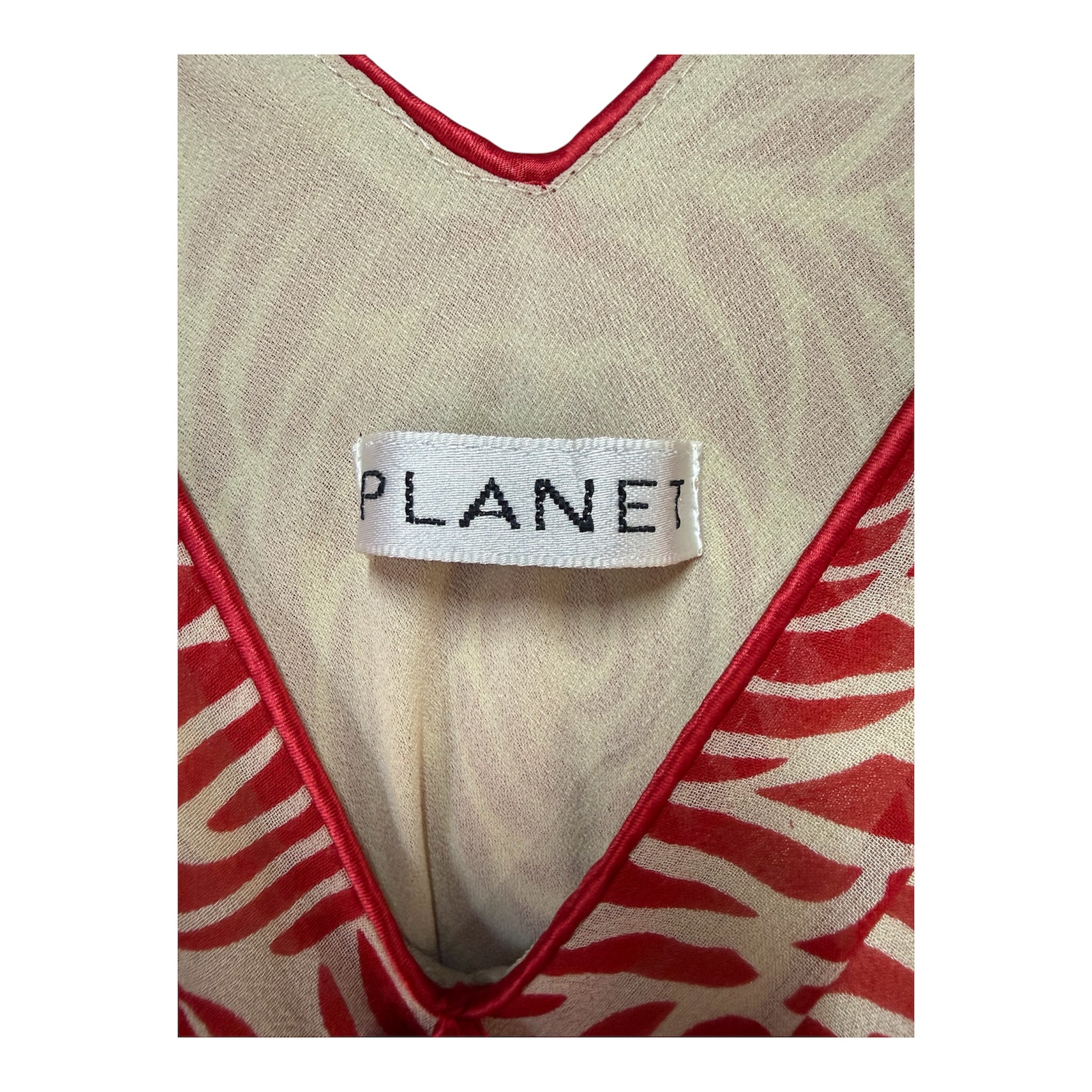 PLANET sukienka 100% jedwab