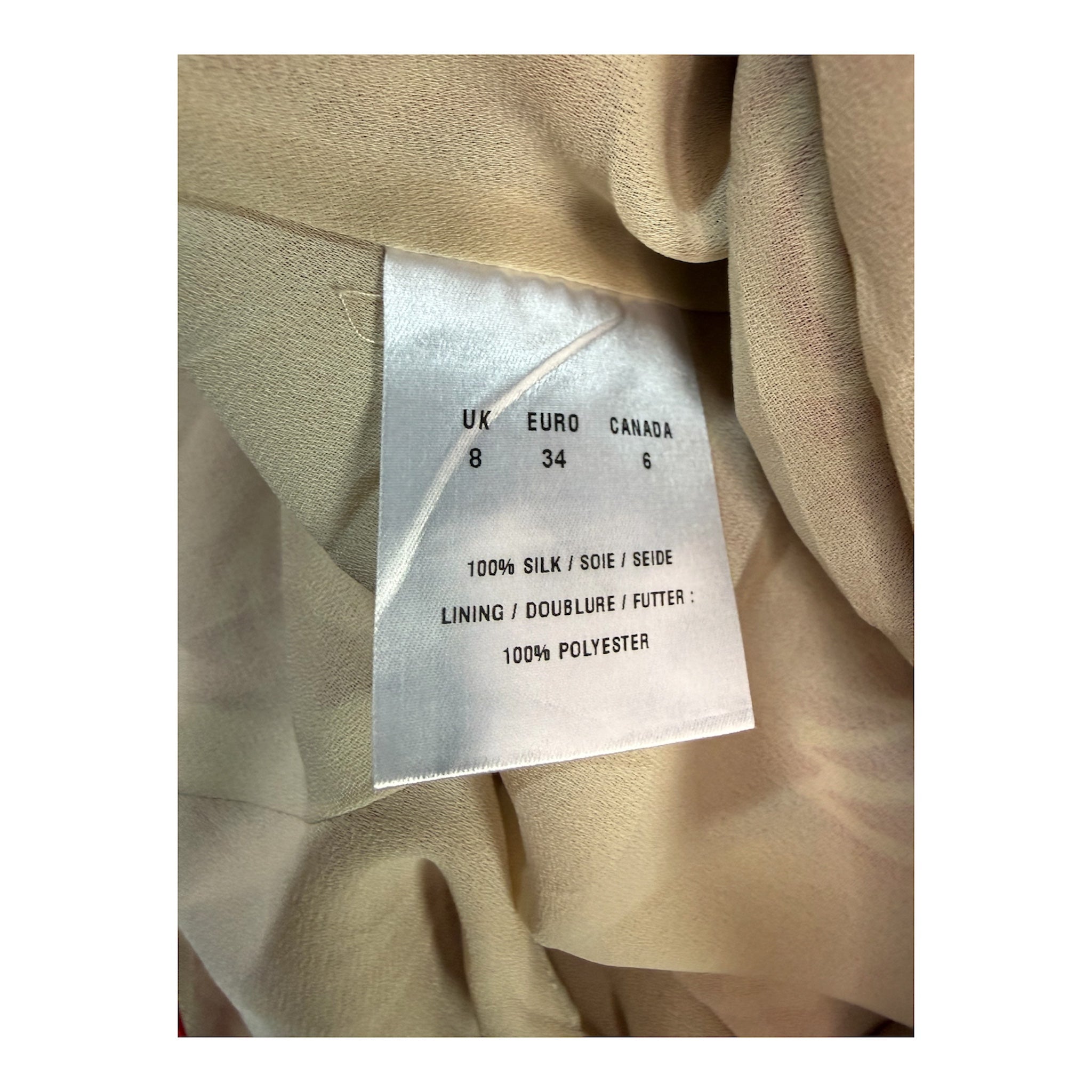 PLANET sukienka 100% jedwab