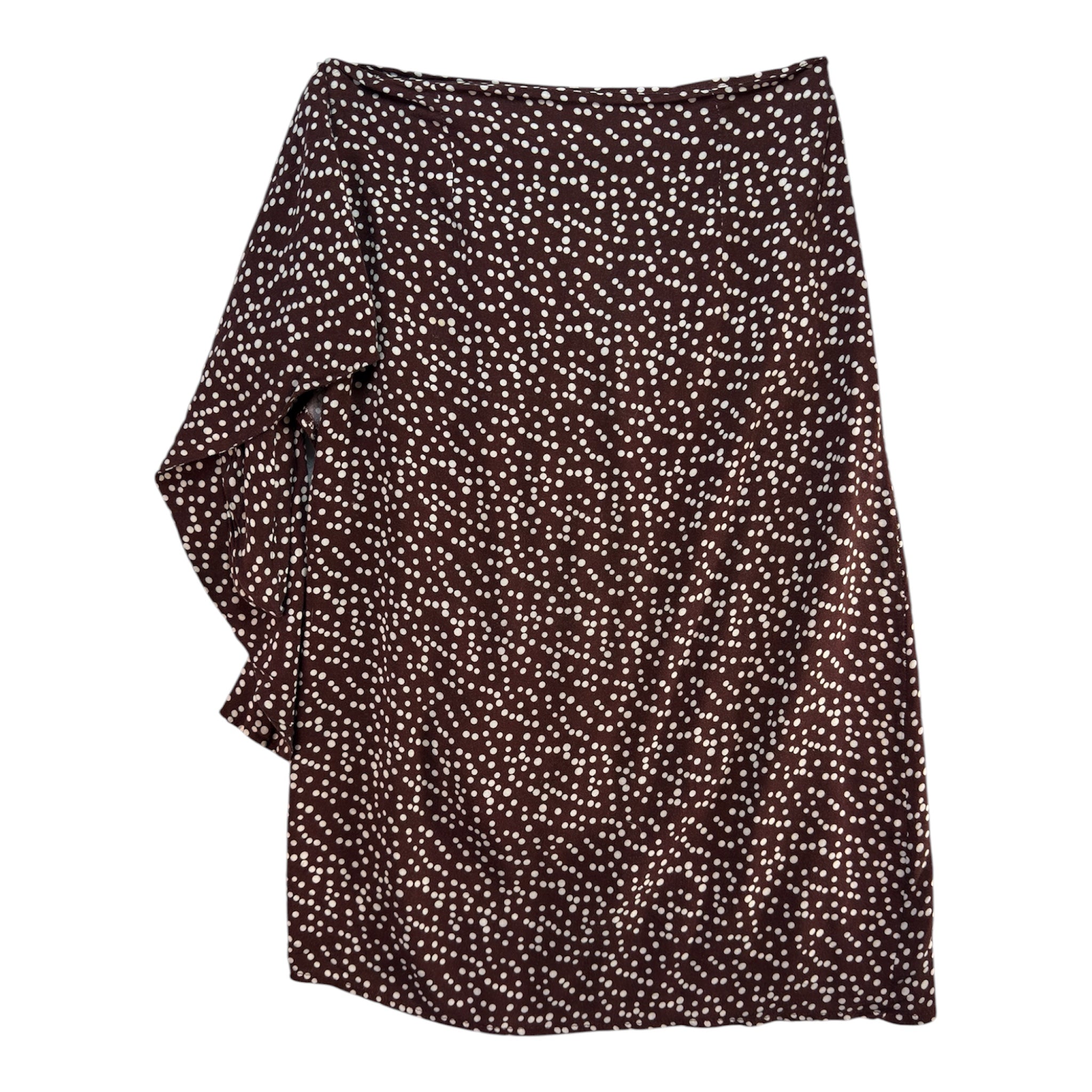 SINSAY spódnica kopertowa XS 100% WISKOZA