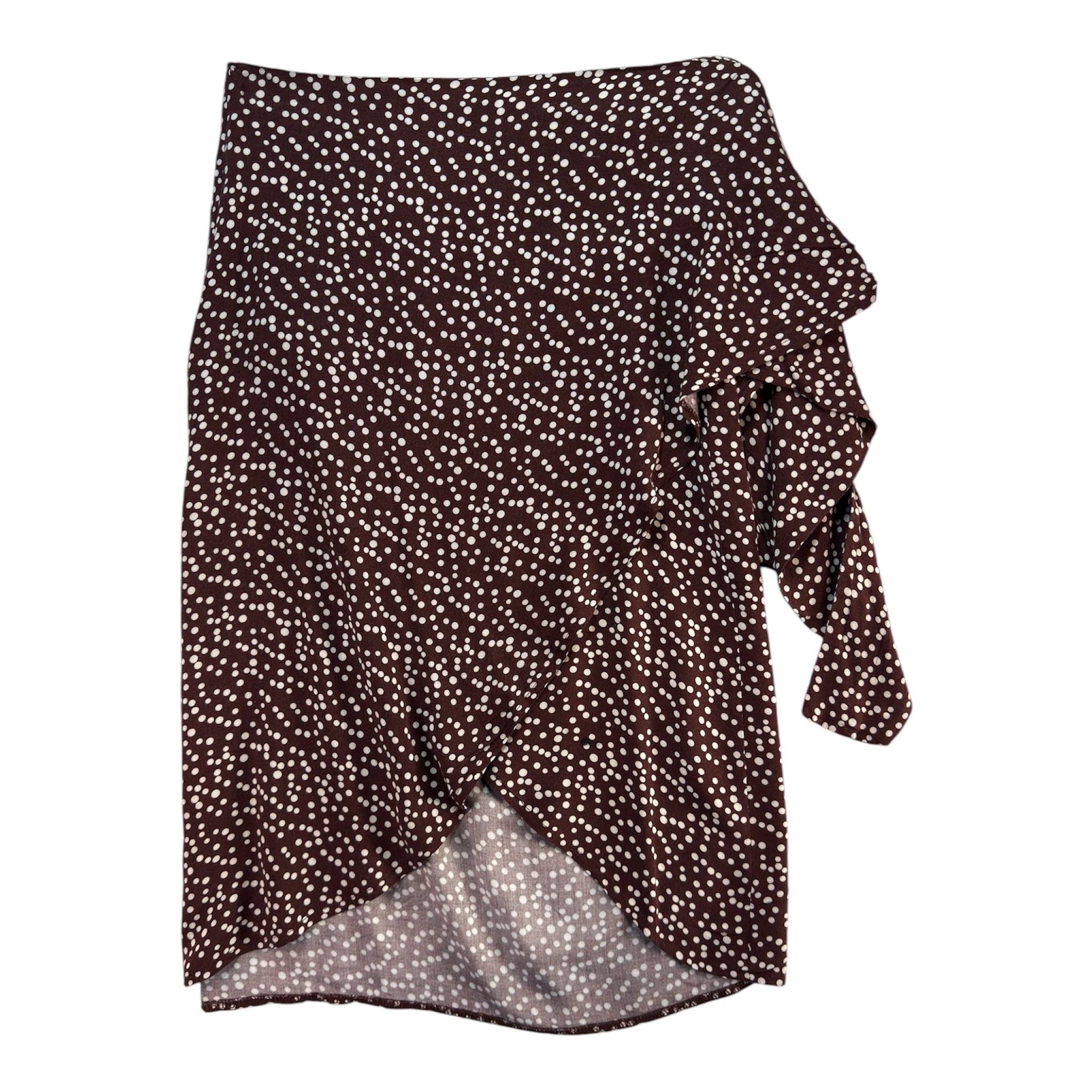 SINSAY spódnica kopertowa XS 100% WISKOZA