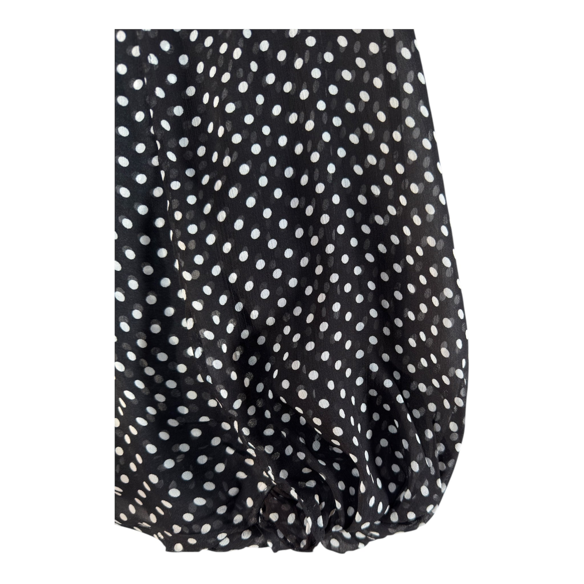 ZARA ZW Collection Cape Blouse S 100% VISCOSE