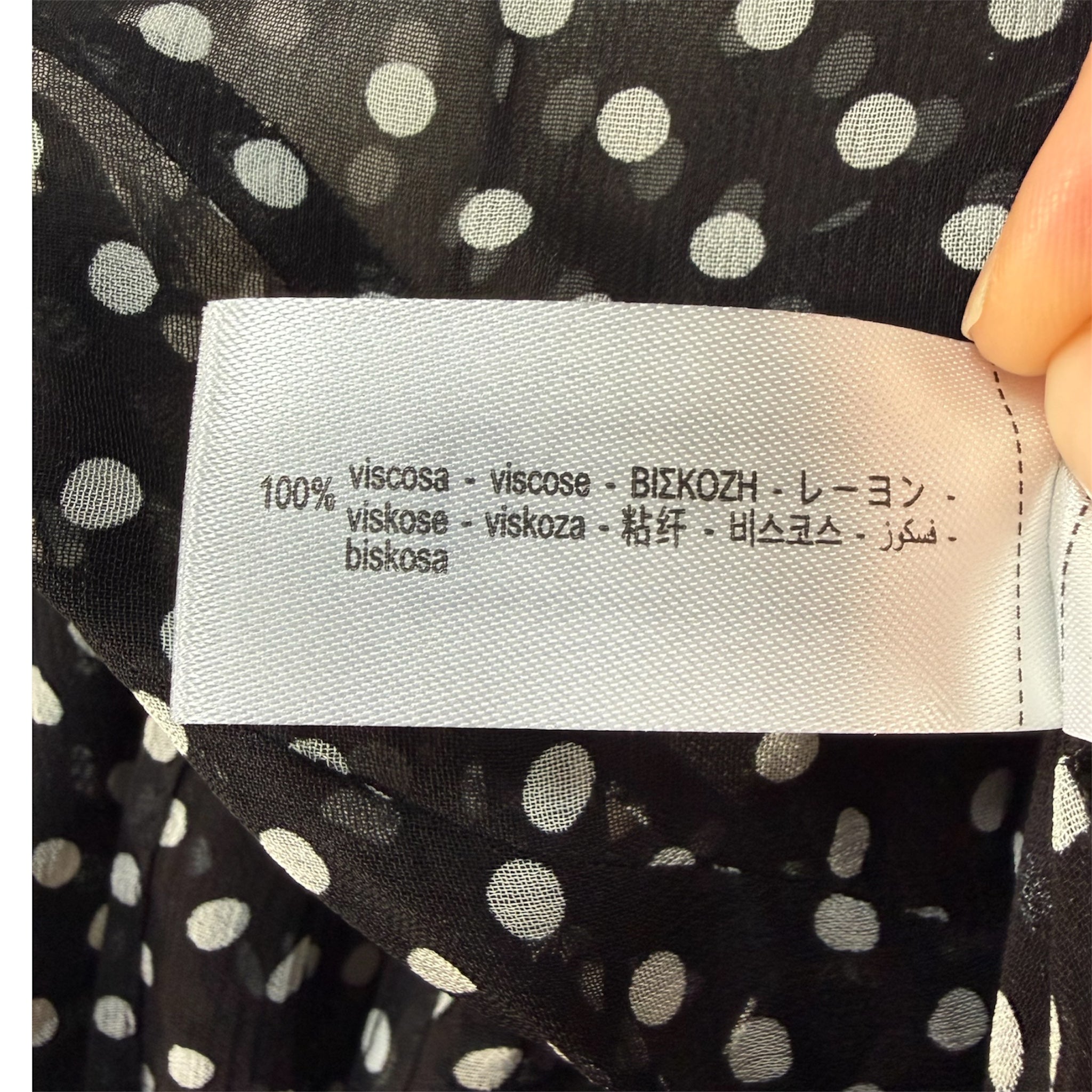 ZARA ZW Collection Cape Blouse S 100% VISCOSE